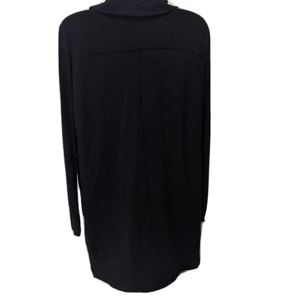 Athleta Pranayama Restore Wrap Cardigan Sweater Womens 2XS XXS Black Long Sleeve - Picture 2 of 3